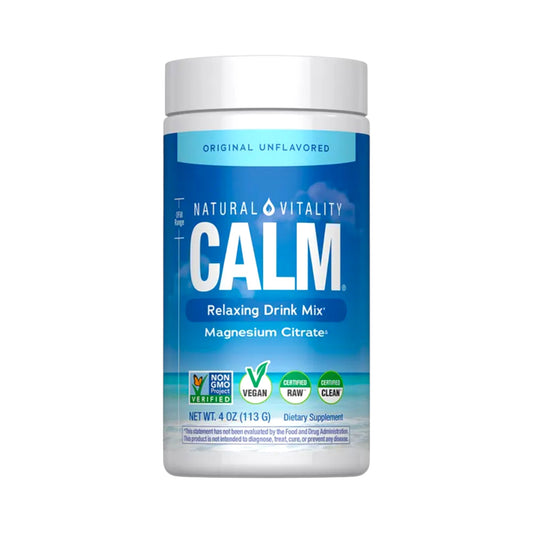 MAGNESIO CITRATO CALM EN POLVO SIN SABOR - NATURAL VITALITY