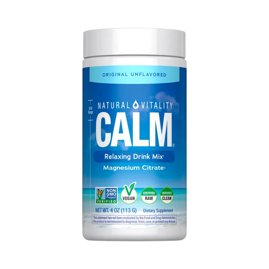 MAGNESIO CITRATO CALM EN POLVO SIN SABOR - NATURAL VITALITY