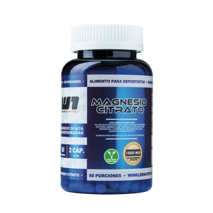 MAGNESIO CITRATO 60 PORCIONES – WINKLER NUTRITION