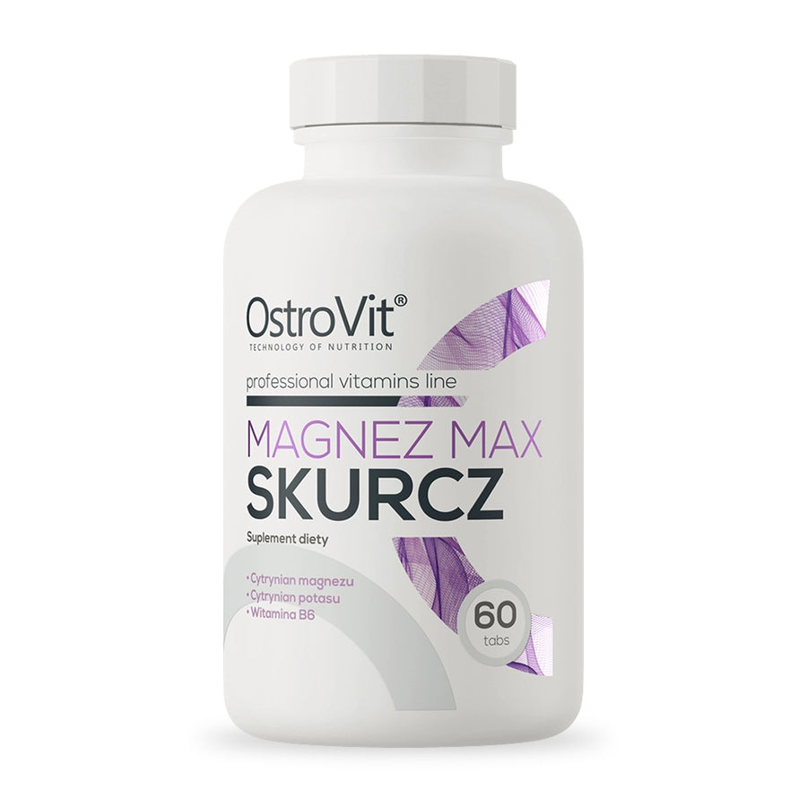 MAGNESIO MAX 60 TABLETAS - OSTROVIT