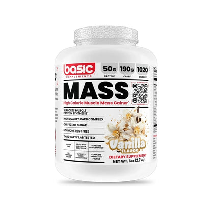 Ganador de peso Basic Mass 6 lb sabor Vainilla