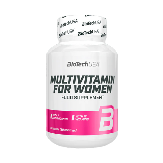 MULTIVITAMIN FOR WOMEN MULTIVITAMÍNICO MUJER 60 TABLETAS - BIOTECHUSA