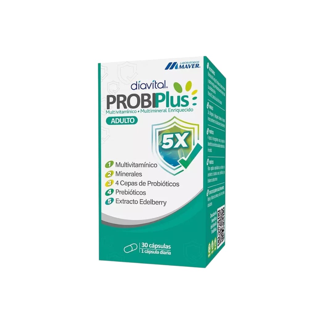 MULTIVITAMINICO PROBIPLUS ADULTO 30 CAPSULAS - DIAVITAL