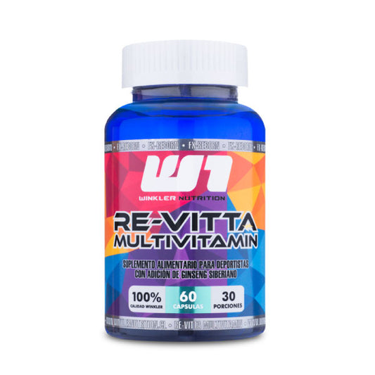 MULTIVITAMINICO RE-VITTA 60 CAPSULAS - WINKLER NUTRITION