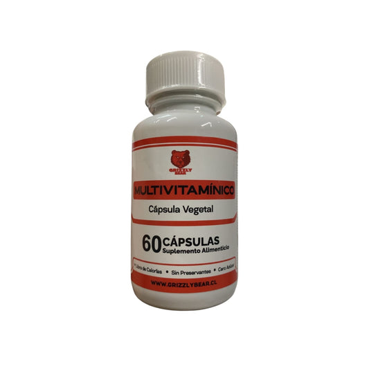MULTIVITAMINICO 60 CAPSULAS - GRIZZLY BEAR
