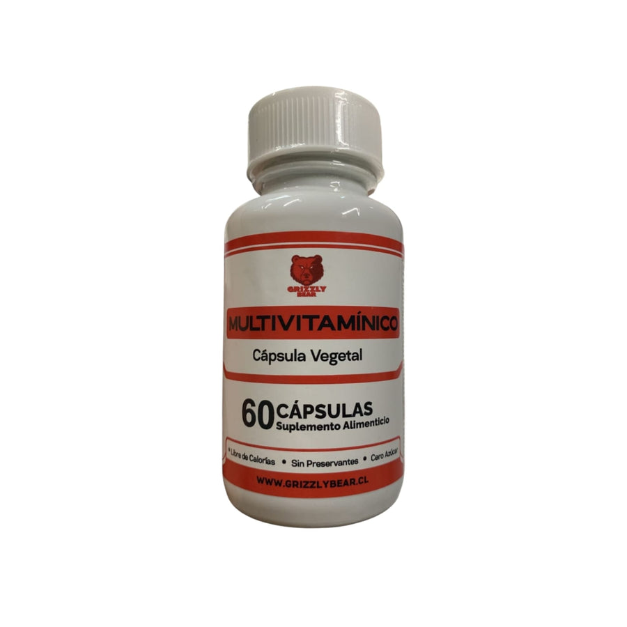 MULTIVITAMINICO 60 CAPSULAS - GRIZZLY BEAR