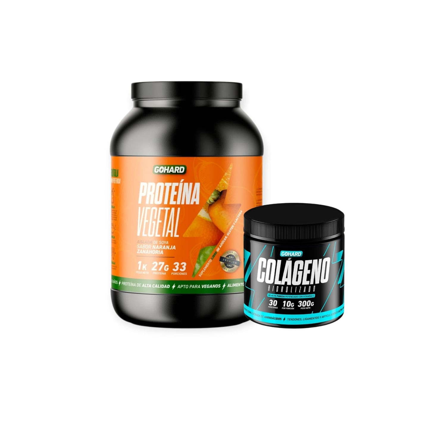 Pack Proteina Vegetal + Colageno Hidrolizado - Gohard