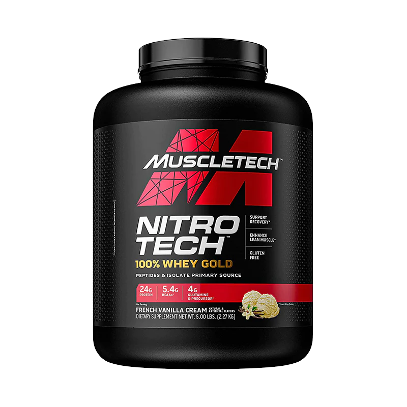 Nitro Tech 100% Whey Gold - 69 Servicios - Muscletech