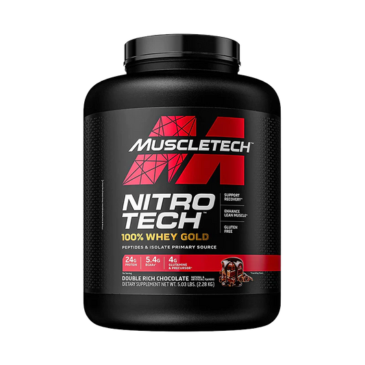 Nitro Tech 100% Whey Gold - 69 Servicios - Muscletech