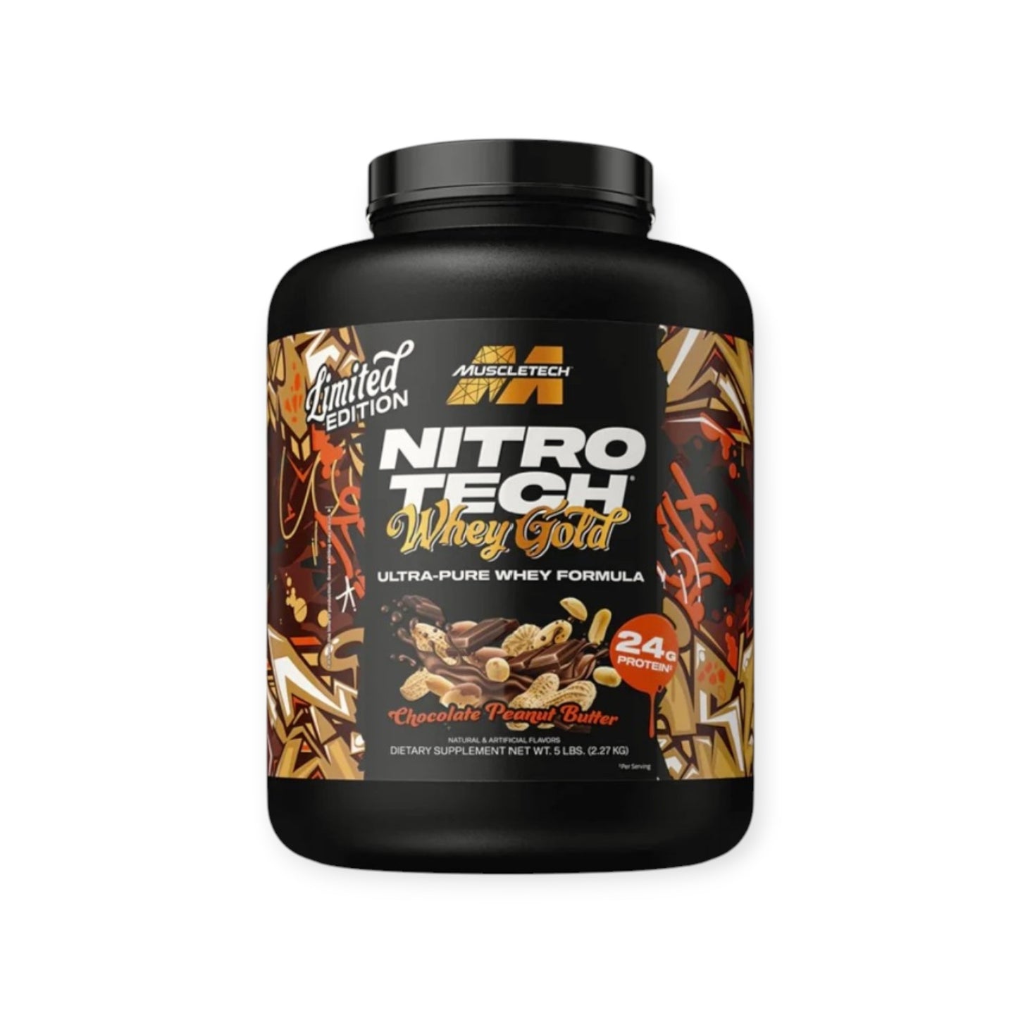 NITRO TECH WHEY GOLD EDICIÓN LIMITADA 5 LBS - MUSCLETECH
