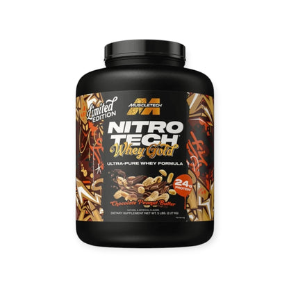 NITRO TECH WHEY GOLD EDICIÓN LIMITADA 5 LBS - MUSCLETECH