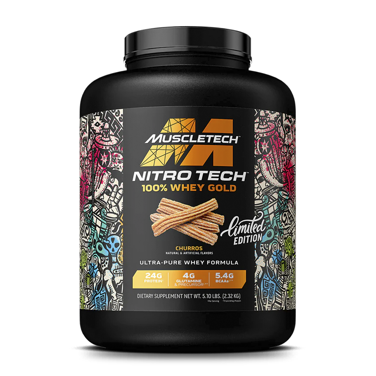 NITRO TECH WHEY GOLD EDICIÓN LIMITADA 5 LBS - MUSCLETECH