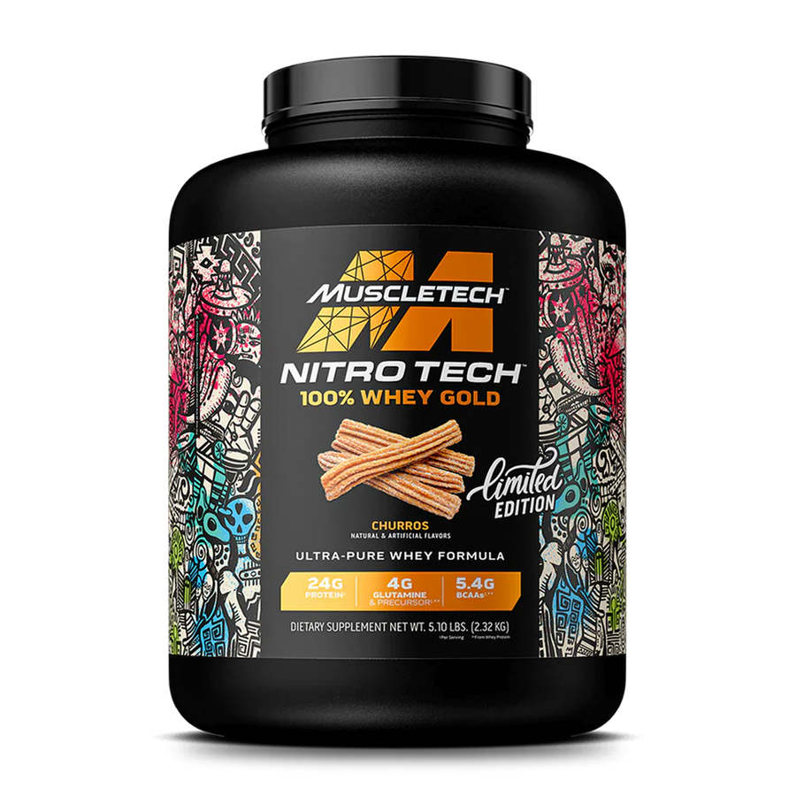NITRO TECH WHEY GOLD EDICIÓN LIMITADA 5 LBS - MUSCLETECH