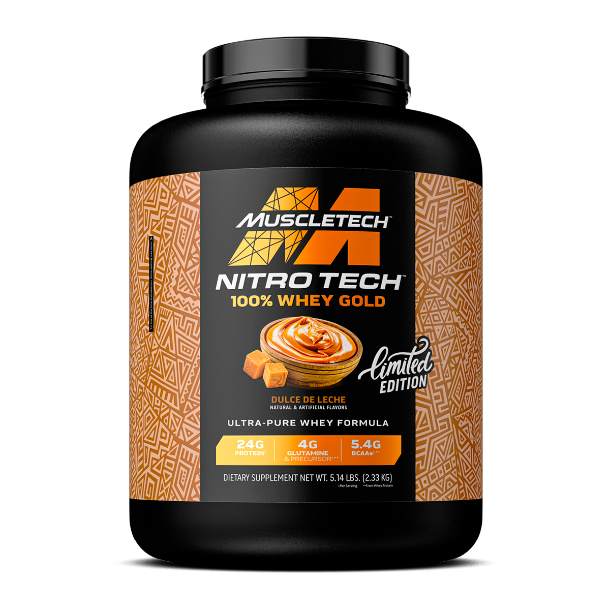 NITRO TECH WHEY GOLD EDICIÓN LIMITADA 5 LBS - MUSCLETECH