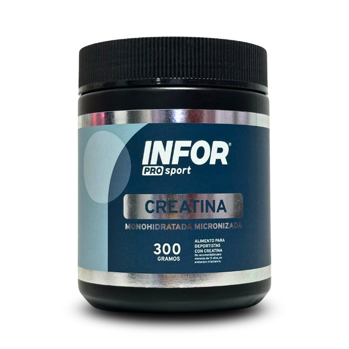 CREATINA MONOHIDRATADA MICRONIZADA 300GR 60SV - INFOR