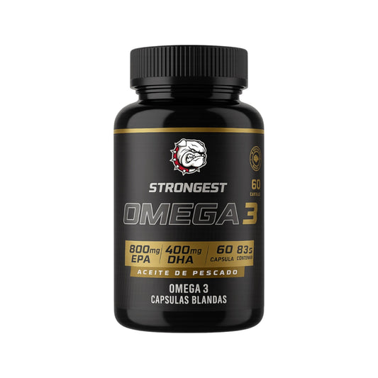 OMEGA 3 60 CAPSULAS - STRONGEST
