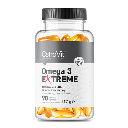 Pack creatina monohidratada 300 g + omega 3 Extreme – OstroVit