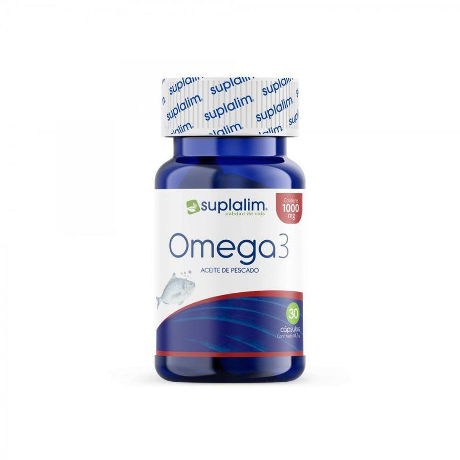 3 FRASCOS OMEGA 3 30 CAPSULAS C/U - SUPLALIM