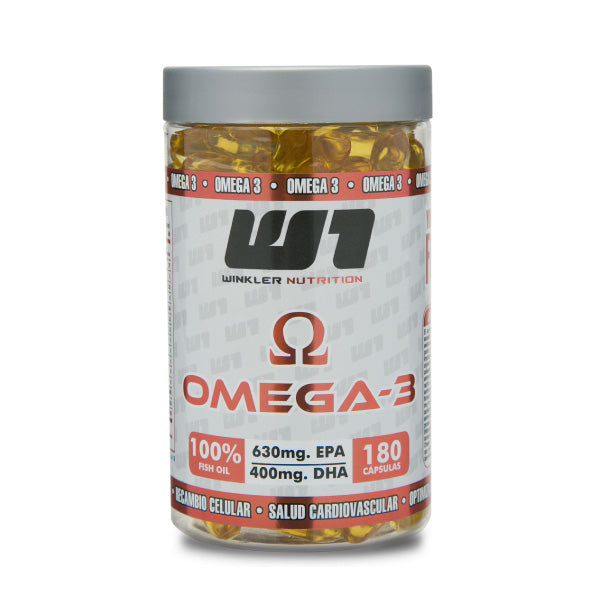 OMEGA 3 FISH OIL 180 CAPSULAS - WINKLER NUTRITION