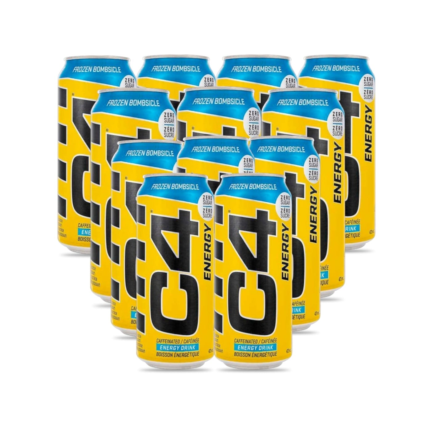PACK 12 ENERGETICAS C4 473ML C/U - CELLUCOR