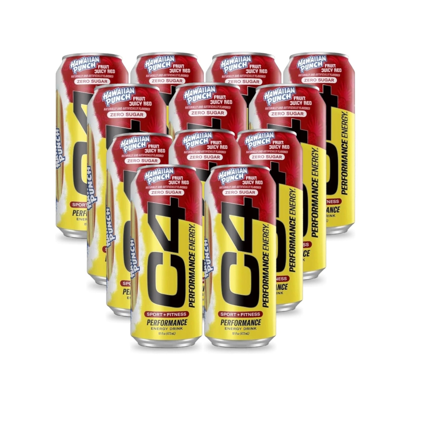 PACK 12 ENERGETICAS C4 473ML C/U - CELLUCOR
