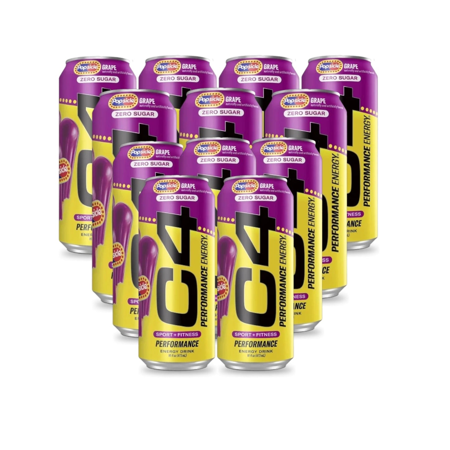 PACK 12 ENERGETICAS C4 473ML C/U - CELLUCOR