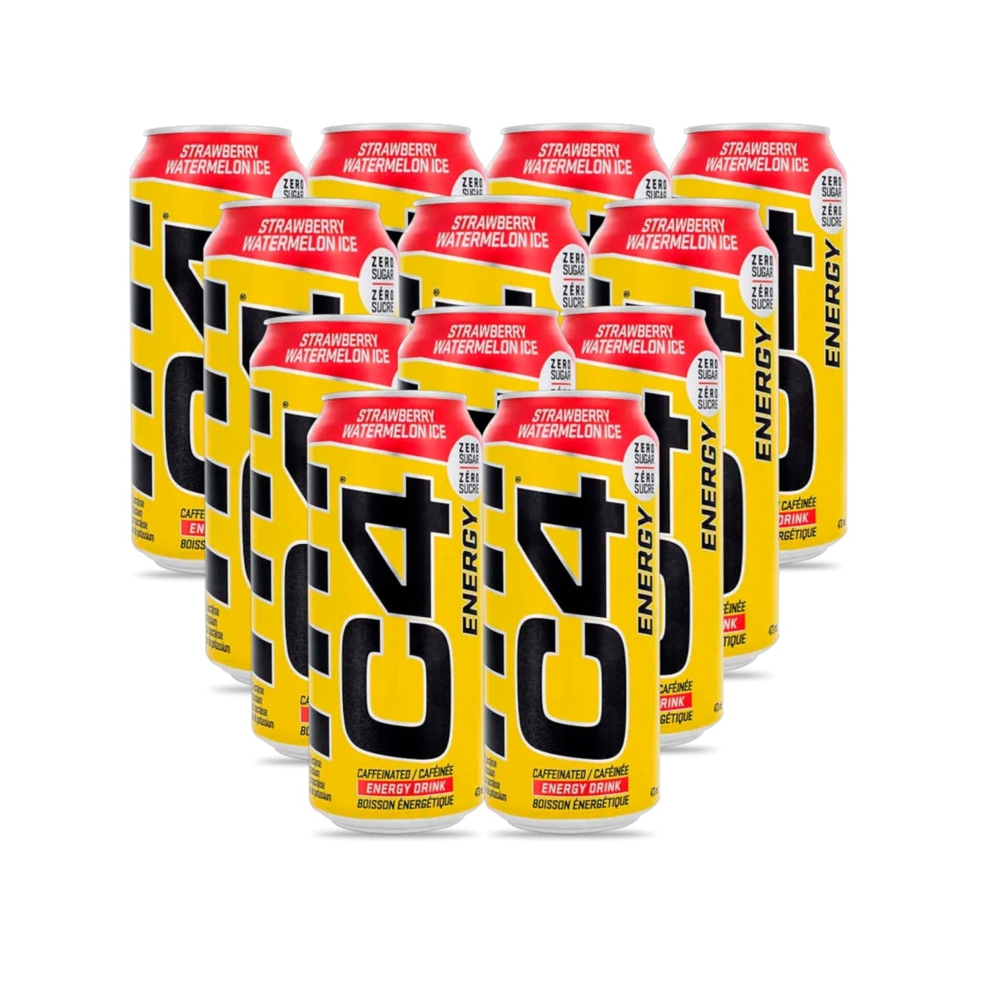 PACK 12 ENERGETICAS C4 473ML C/U - CELLUCOR
