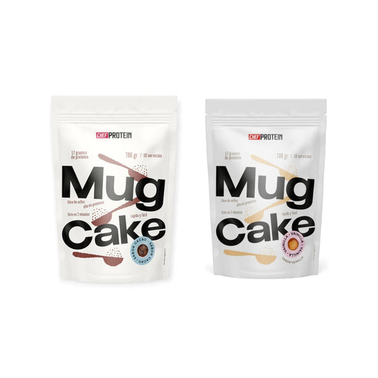 PACK 2 MUG CAKE SABORES 700GR C/U - CHEF PROTEIN