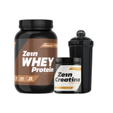 Pack Proteína Whey 1.1 kg + creatina 60 servicios + shaker – Zein