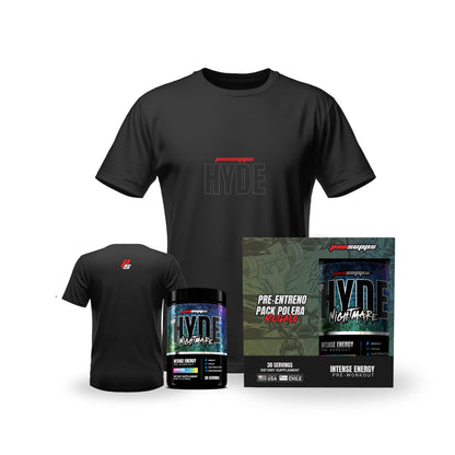 PACK PRE ENTRENO MR HYDE NIGHTMARE + POLERA - PROSUPPS