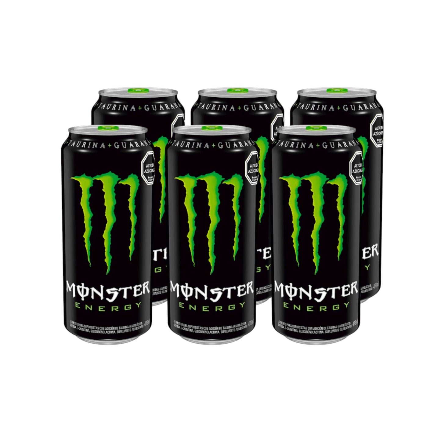 PACK X6 ENERGETICAS MONSTER 473ML