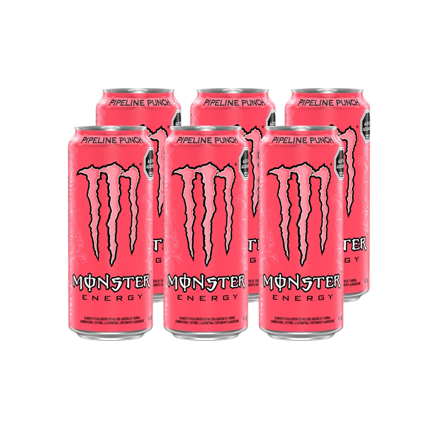 PACK X6 ENERGETICAS MONSTER 473ML