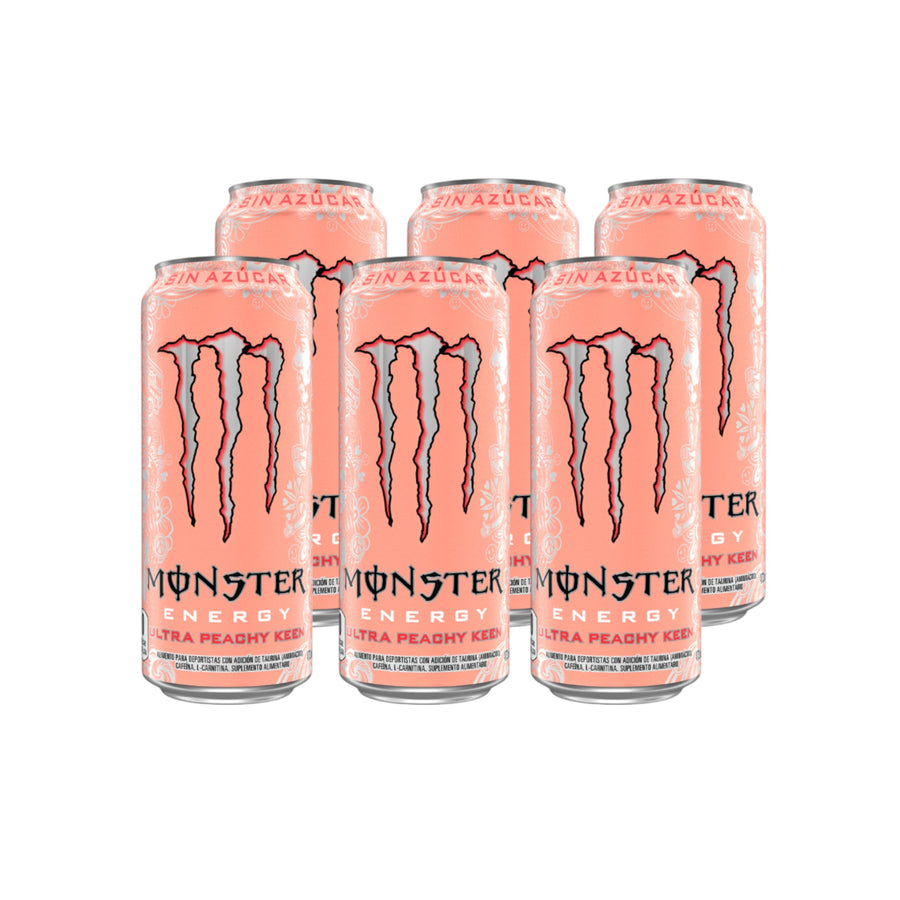 PACK 6 ENERGÉTICAS MONSTER 473 ML – MONSTER ENERGY