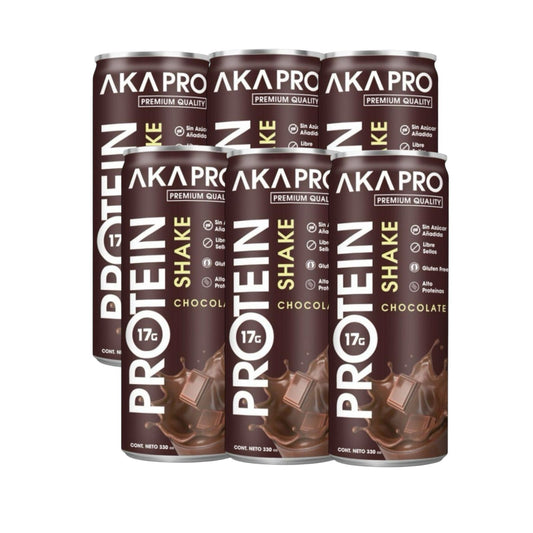 PACK X6 PROTEIN SHAKE 330ML - AKAPRO