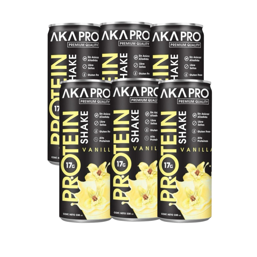 PACK X6 PROTEIN SHAKE 330ML - AKAPRO