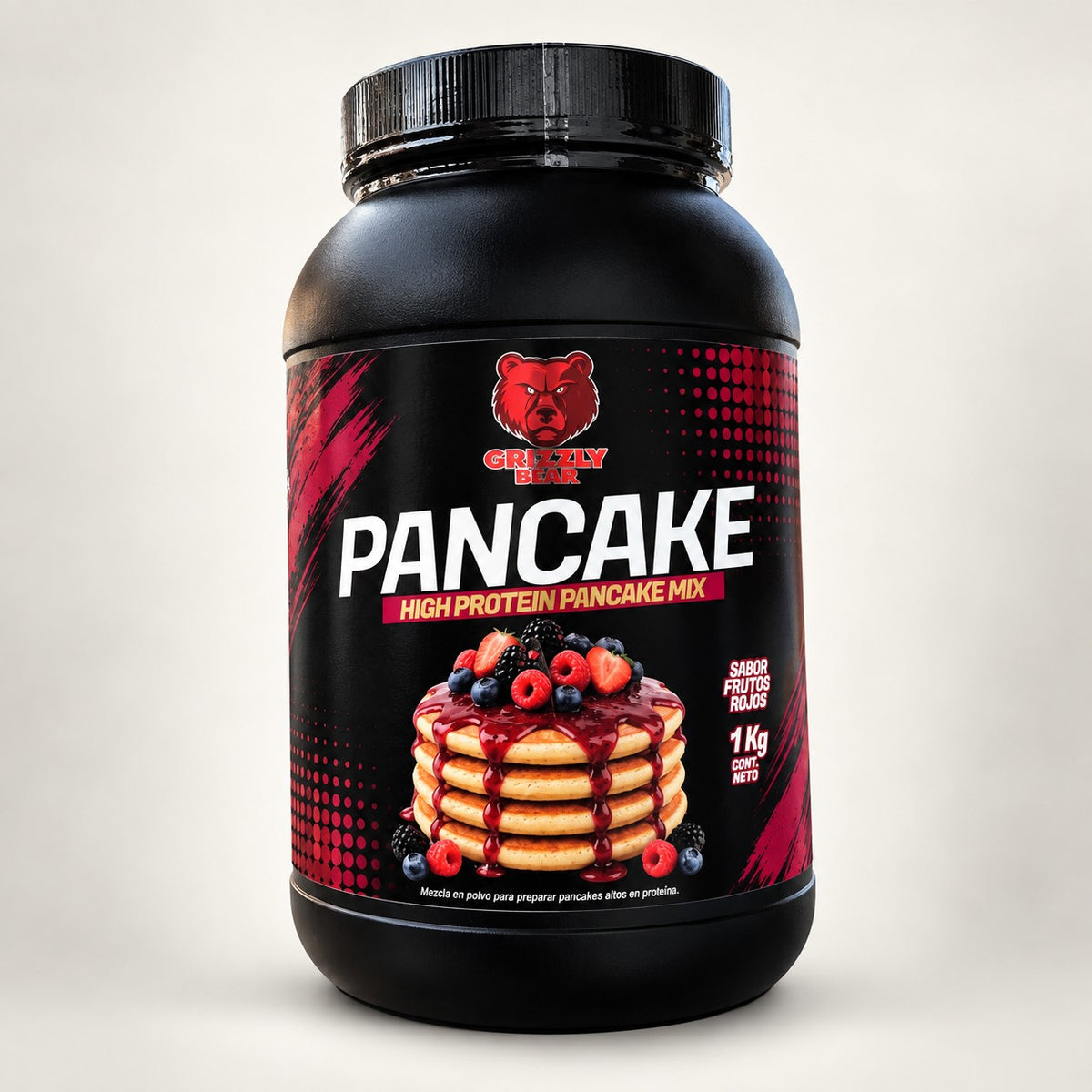 PANCAKE PROTEICO 1KG - GRIZZLYBEAR