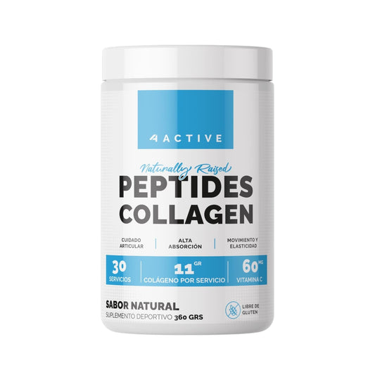 Péptidos de Colágeno 4Active 360 g sabor natural