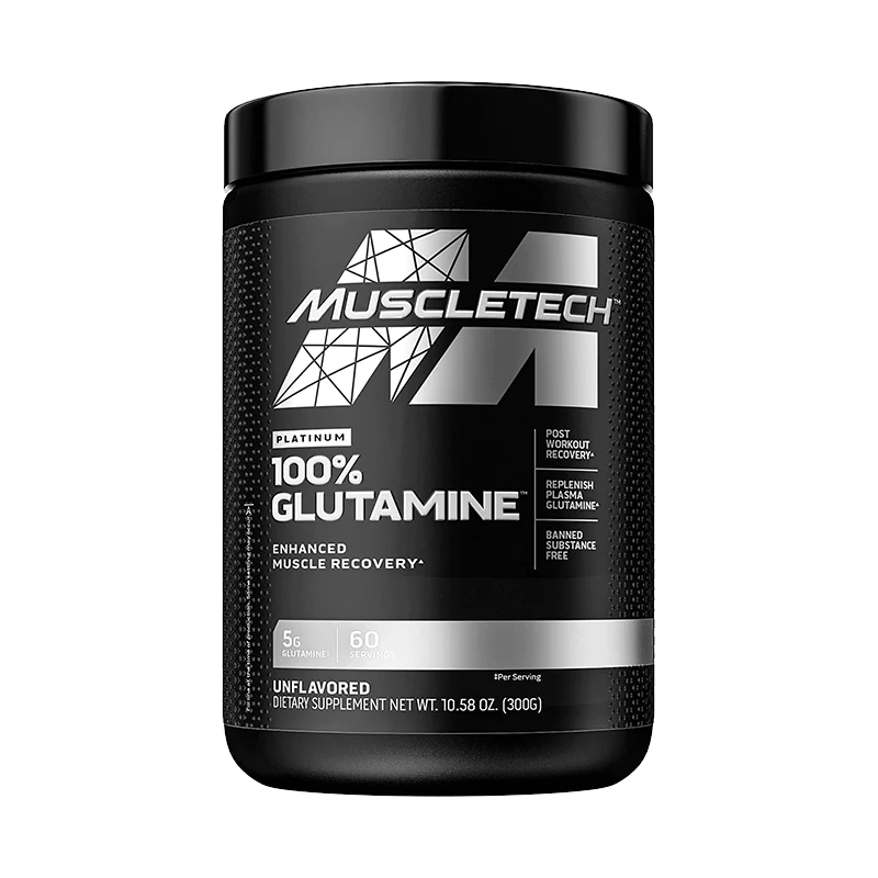 CREATINA PLATINUM 80SV + GLUTAMINA PLATINUM 60SV + SHAKER - MUSCLETECH