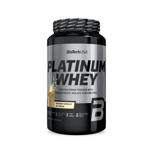 Proteína Platinum Whey BioTechUSA 1 kg Vainilla Ice Cream