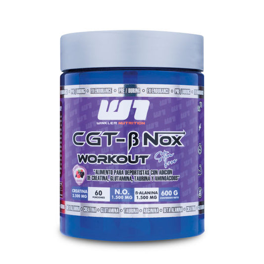 PRE-ENTRENO CGT-B NOX 600GR BERRIES - WINKLER NUTRITION