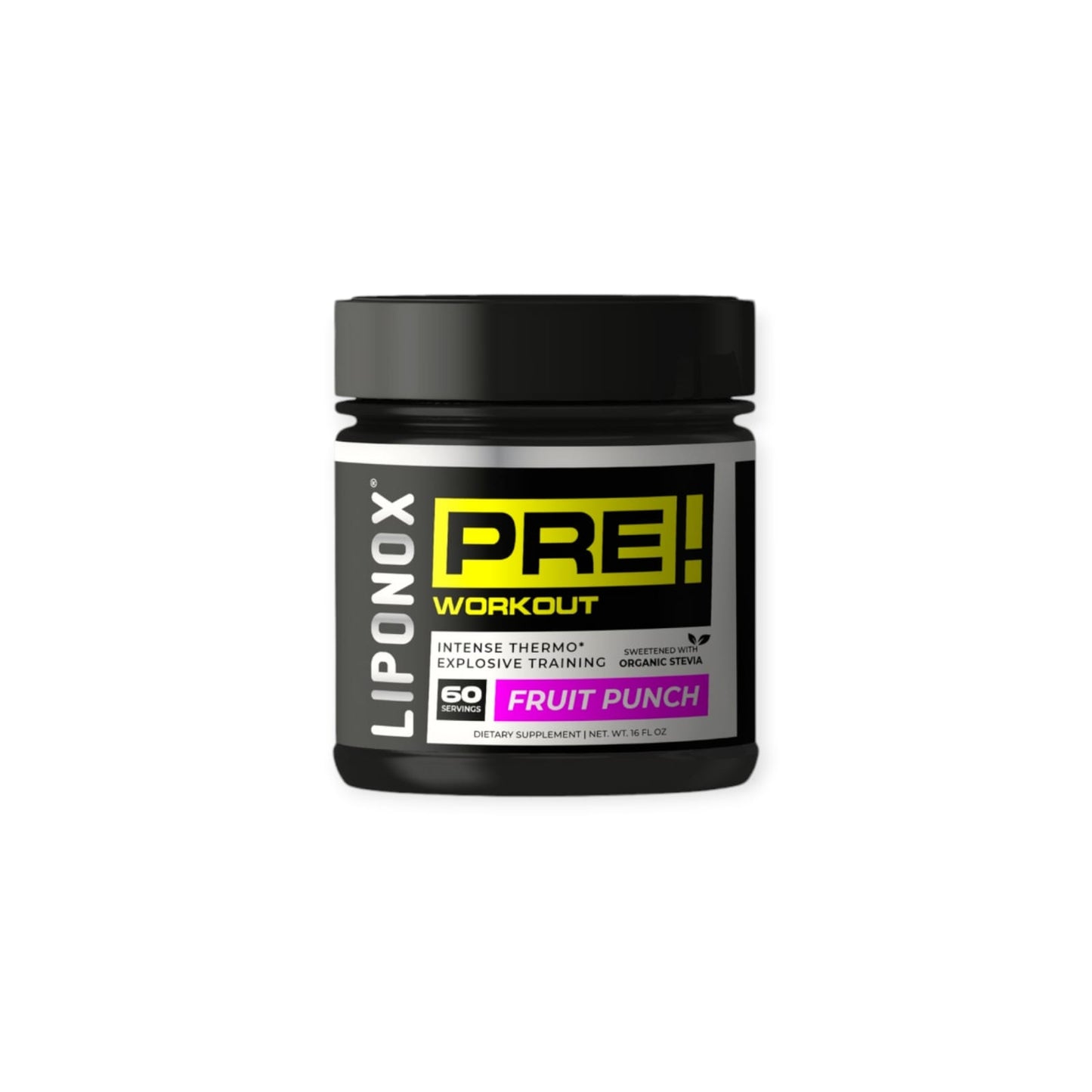 PRE ENTRENO ENERGIZANTE 60 SERVICIOS - LIPONOX