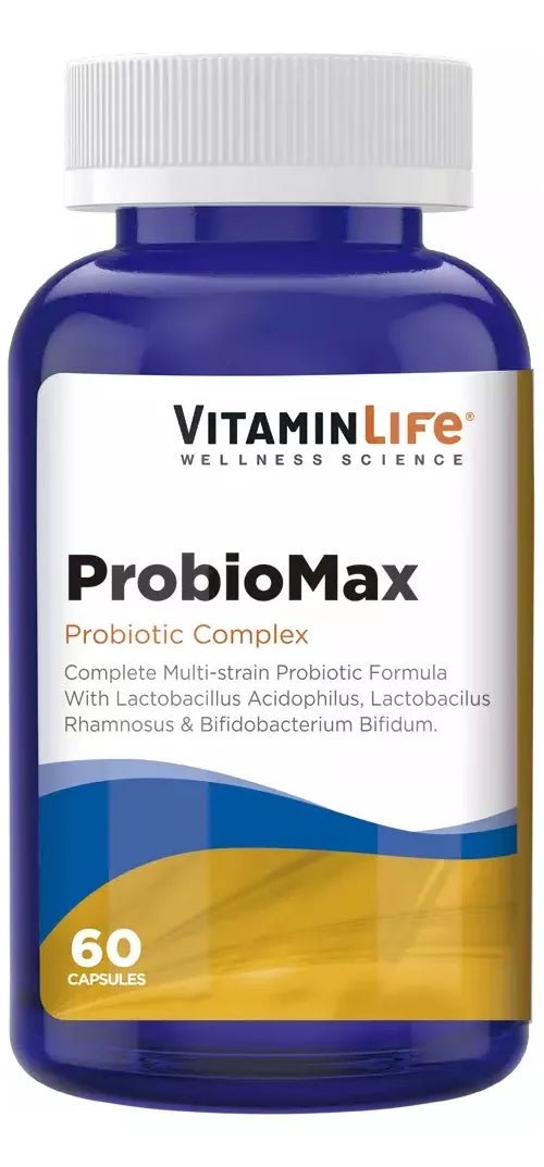 PACK PROBIOMAX 60 CAPS + B-COMPLEX 90 TABLETAS - VITAMINLIFE