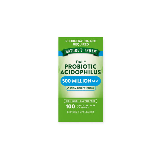 PROBIOTICO ACIDOPHILUS 100 CAPSULAS - NATURE'S TRUTH