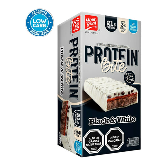 BOX 4 BARRAS PROTEIN BITE 20G - YOUR GOAL