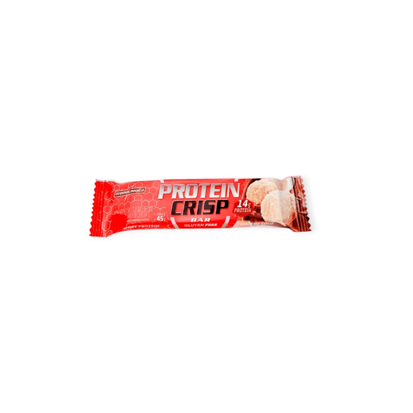 BOX 12 BARRAS PROTEIN CRIPS BAR - INTEGRALMEDICA