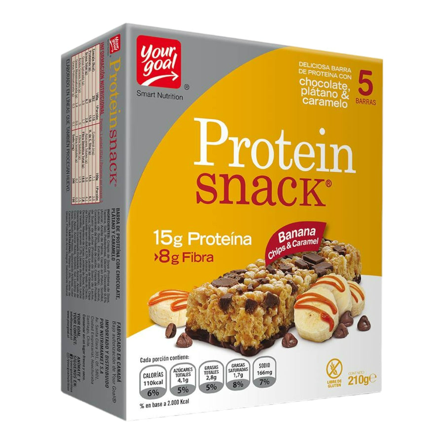 BOX DE 5 BARRAS PROTEIN SNACK 15 G – YOUR GOAL – Your Goal