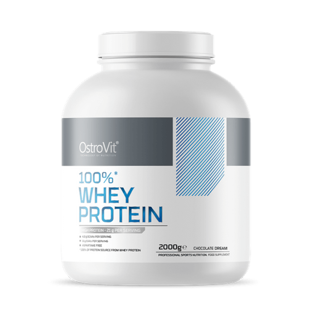 Proteina 100% Whey Protein 2000g 66 Sv - Ostrovit