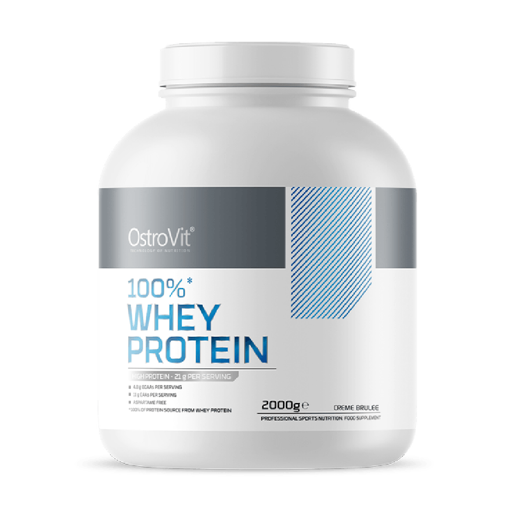 Proteina 100% Whey Protein 2000g 66 Sv - Ostrovit