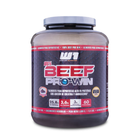 PROTEINA DE CARNE 100% BEEF PRO-WIN 4,4LBS - WINKLER NUTRITION