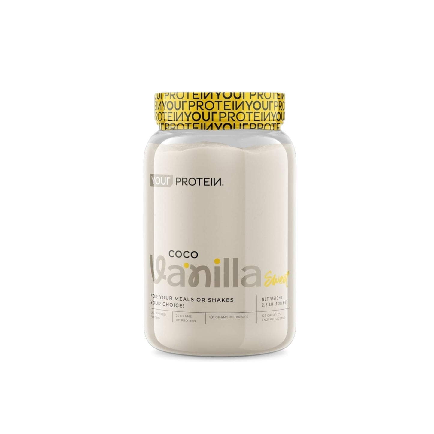 PROTEINA WHEY SWEET COCO VAINILLA 2.8LBS - YOUR PROTEIN